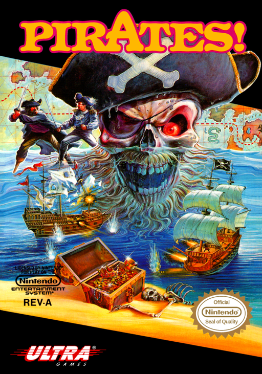 Pirates! (USA) box art